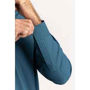 ชุดสูทธุรกิจคลาสสิกสำหรับผู้ชาย รุ่น SK-PSD24-022 เสื้อเบลเซอร์กระดุมแถวเดียว ผ้าทอระบายอากาศดี ชุดยาวสำหรับงานทางการ ลายพิมพ์ - Product Image 3