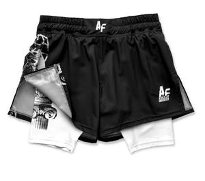 Athlefit logotipo personalizado BJJ entrenamiento No Gi uniforme activo MMA artes marciales desgaste en colores personalizados - Product Image 3