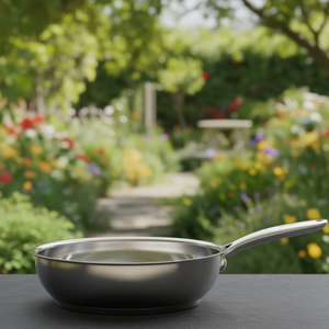 Deliziosa Lagotherm 18/10 Stainless Steel Semi-Deep Saucepan 26cm - Product Image 3