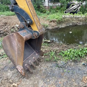 Excavatrice d'occasion Hyundai 60VS 6 tonnes, marque originale coréenne, mini-chenille compacte de Corée, moteur Yanmar d'occasion - Product Image 5