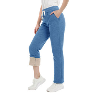 Pantalons de survêtement de sport pour femmes avec logo personnalisé 100% coton respirant séchage rapide pantalons de survêtement de conception de haute qualité pour les femmes - Product Image 3