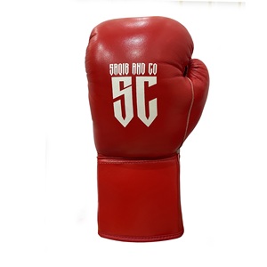 Gants de boxe à lacets Gants de sac de boxe et gants de sparring d'entraînement pour les professionnels - Product Image 3