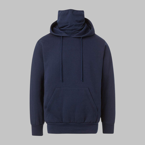 Fabrication conception personnalisée automne vente chaude hommes sweats à capuche décontracté 100% coton poche surdimensionné pull à capuche régulier - Product Image 2