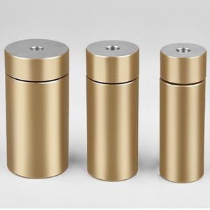 Salière et poivrière écologiques au design simple, personnalisables, couleur argent, en acier inoxydable, accessoires de cuisine pour table - Product Image 3