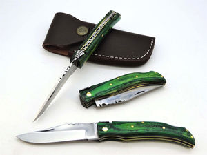 Venta caliente hoja de acero inoxidable Color mango de madera supervivencia plegable cuchillo de Camping al aire libre con mango de madera cuchillos de bolsillo - Product Image 3