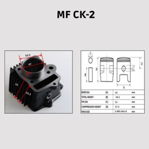 Kit de cylindre de moto (complet) - Product Image 1