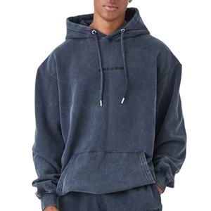 Sweat-shirt à Capuche Gsm pour l'Hiver, Survêtement d'Hiver à Lavage à l'Acide et à la Pierre, Survêtement Surdimensionné à Capuche de Grande Taille, Unisexe - Product Image 3