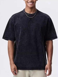Camiseta de Hombre al por Mayor, Personalizada con Serigrafía, Tallas Grandes, Diseño Gráfico, 100% Algodón, Corte Regular, Oversize, Lista para Enviar - Product Image 4
