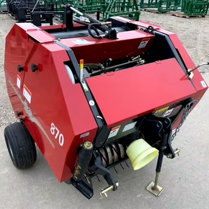 Mini-pressoir à foin de haute qualité, moteur à engrenages alimenté par un moteur, tracteur rond à paille, haute productivité, origine américaine, garantie 1 an - Product Image 1