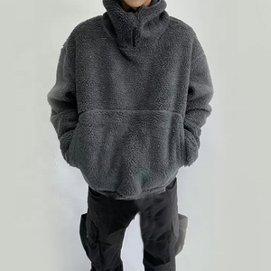 Nouveau sweat à capuche Ninja ultra doux et chaud pour l'hiver sweat à capuche Sherpa pour hommes en coton polaire cagoule à capuche - Product Image 5