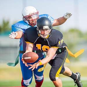 Nuoxin Hot Sale High Quality Trained <b>10</b> Man Flag Football Belts <b>10</b> Player Adjustable Flag Football Set <b>for</b> Sports Teams Training - Product Image 4