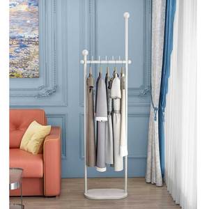 Perchero Minimalista Moderno para el Hogar con Estructura de Acero con Recubrimiento en Polvo y Base de Piedra Artificial KPT68016 - Product Image 5