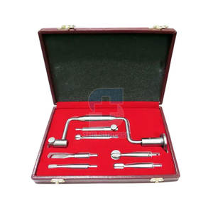 Kit de Instrumentos de Perforación Hudson Brace de 7 Piezas, Herramientas Quirúrgicas Ortopédicas Reutilizables, Juego de Brocas Quirúrgicas Profesionales Hudson Brace - Product Image 2