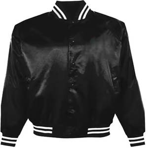 Chaqueta Bomber de Satén de Moda, Chaqueta Deportiva Universitaria para Hombre, Tela de Satén, Botones Delanteros, Chaqueta Letterman, Súper Oferta 2026, Chaqueta para Hombre - Product Image 4