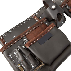 Custom Waterproof Genuine Leather <b>Belt</b> for <b>Tool</b> Professional Manufactures Lightweight Leather <b>Tool</b> <b>Belt</b> - Product Image 2