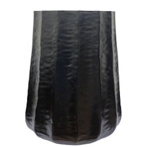 Aluminium Handmade Black Powder Coated Planter Pot Modern Luxury Design For Home Hotel Restaurant Decoration - Product Image 4