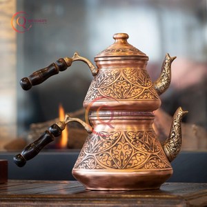 <b>Antique</b> Kettle 100% Natural Copper Metal Material for Hotel Home and Office Catering Services Promotes Good Health - Product Image 4