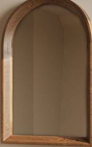 Heritage Artisan Wooden Wall <b>Mirror</b> Timeless Handcrafted <b>Vintage</b> Accent For Boutique Interiors - Product Image 2