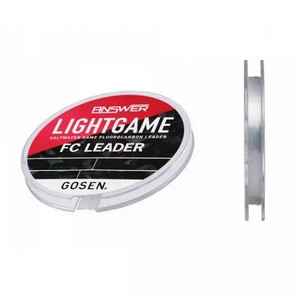 GOSEN ANSWER สายตกปลาไลท์เกม เอฟซี ลีดเดอร์ 30 ม. (รุ่น: 0.8/1/1.2/1.5) - Product Image 2