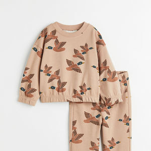 เสื้อกันหนาวถักแขนยาวผ้าฟลีซชุดวิ่งสำหรับเด็กผู้ชายและเด็กผู้หญิงสไตล์สตรีทฮิปฮอปมีปกเสื้อมีฮู้ดแฟชั่นฤดูใบไม้ผลิฤดูใบไม้ร่วง - Product Image 1