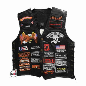 Vest <b>Canvas</b> <b>Jackets</b> Genuine Cowhide High Quality Custom Made Unique Design Moto Biker Style Winter Waterproof Breathable Custom - Product Image 2