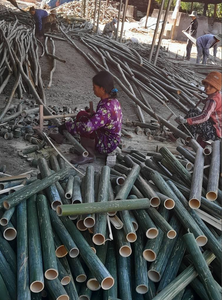 Bambú dividido de Vietnam utilizado para hacer esteras de bambú/Bambú dividido Materias primas para hacer cometas de juguete para niños - Product Image 5