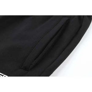 Pantalón corto ERKE para hombre, capris de punto 100% algodón, negro -002, modelo 11226202130 - Product Image 5