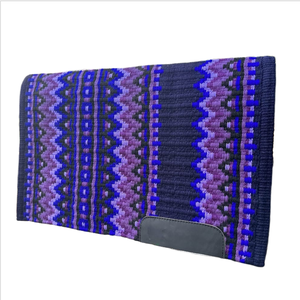 Couverture de métier à tisser robuste Wild West Cowboy Saddle Pad avec style Frontier pour l'entraînement sportif d'équitation de compétition - Product Image 1