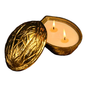 Bougie décorative en forme d'amande dorée en métal Offre Spéciale pour la décoration de la maison de restaurant de mariage à bas prix - Product Image 4
