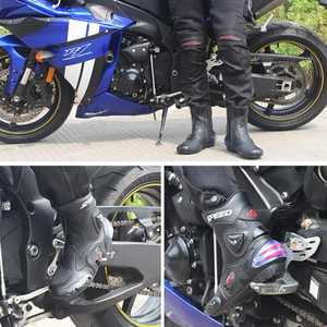 Botas de Moto Antideslizantes para Montar EN LA Calle, Zapatos de Trabajo para Hombre, a Prueba de Agua, para Exteriores - Product Image 5