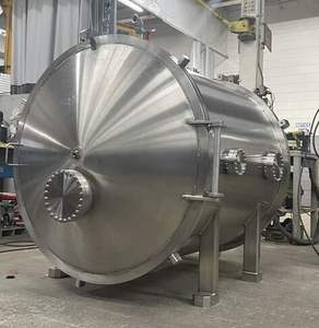 Chambre à vide semi-automatique de haute précision de 1000 L sur mesure pour l'emballage de boissons avec composants en bois et roulements - Product Image 3