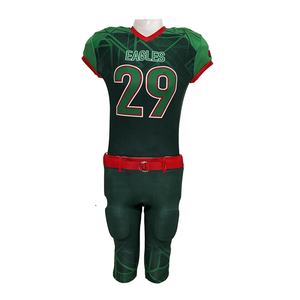 Uniforme de Fútbol Americano de Manga Corta de Secado Rápido y Protección UV de Alta Calidad, Jersey de Sublimación Personalizado al por Mayor con Logotipo y Color Personalizados - Product Image 3