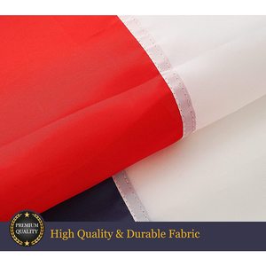 Bandera Dominicana 3x5 pies, Banderas de la República Dominicana Bordadas, Bandera Dominicana Grande Resistente para Decoración de Paredes en Exteriores - Product Image 2