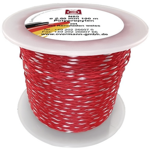 Paleta para Yeso Overmann de Polipropileno Rojo/Blanco de 65 kg, 2 mm de Diámetro, 100 m de Longitud, Paquete de 6 - Product Image 2