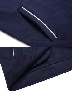 Ropa de calle Varsity Jacket Logotipo bordado personalizado Lana y cuero PU Bomber College Baseball Style Prendas de abrigo - Product Image 6