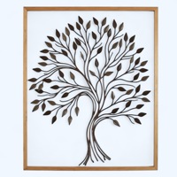 Arte Mural 3D Moderno Hecho a Mano con Conchas Naturales, Pintura al Óleo Personalizada sobre Lienzo, Marco Plateado, Decoración para Sala de Estar, Venta al Por Mayor