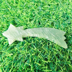Bâton d'étoile d'aventurine verte naturelle fait à la main pour la décoration, des objets de sculpture uniques favorisent un fonctionnement sain - Product Image 5