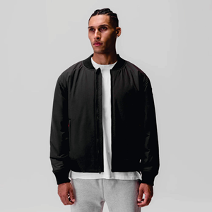 Bajo MOQ ropa casual al por mayor tendencia personalizada deporte bombardero Letterman chaqueta para hombre Abrigos de invierno chaquetas - Product Image 5