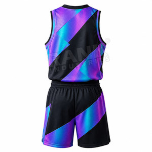 Uniforme de Baloncesto 100% Poliéster de la Mejor Calidad, Ropa Deportiva Personalizada, Nuevo Diseño, Precio Razonable - Product Image 2