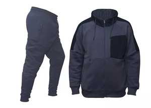 Ensemble de survêtements complets pour hommes Gym Zip Up Hoodie Joggers Casual Top Bottoms Hoody - Product Image 2