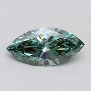 Vente flash : Diamant de laboratoire certifié IGI, 2,00 carats, taille marquise, vert vif fantaisie, VS1, prix de gros, fabricant d'usine - Product Image 1