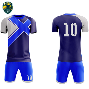 Gran oferta, conjunto de uniforme de fútbol transpirable, uniforme de alta calidad, camiseta de fútbol, uniforme de fútbol, conjunto de fútbol personalizado - Product Image 1