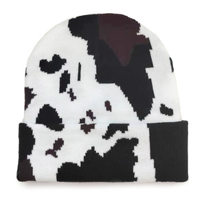 Gorro de Punto Personalizado con Estampado de Leopardo para Hombre y Mujer, Gorro de Camuflaje para Exteriores, Gorros de Invierno a Prueba de Viento, Gorros Cálidos para el Frío, Gorro de Jacquard - Product Image 6
