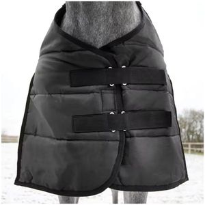 Cómoda alfombra de caballo de invierno duradera personalizada de poliéster de nailon sólido transpirable impermeable alfombra de poliéster de nailon sólido personalizada - Product Image 2