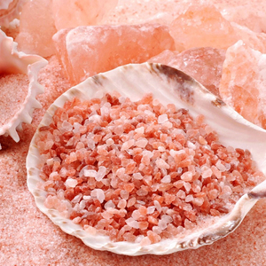 Sel de roche comestible naturel rose clair de l'Himalaya Meilleur pour la cuisson Sel de table en grains raffinés Sels fins rose foncé de l'Himalaya OEM - Product Image 1