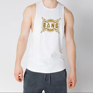 Débardeur de sport en tricot doux respirant et durable pour hommes avec un design unique Débardeur de course décontracté en gros - Product Image 1