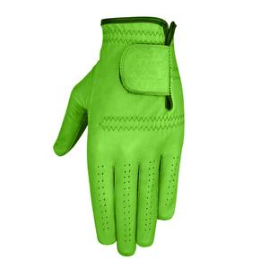 Gants de golf à motifs pour hommes et femmes Cabretta en cuir véritable Logo personnalisé Utilisation sportive Équipement de sport pour hommes et femmes à la mode - Product Image 2