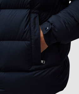 Veste matelassée unisexe PUFFIN SPORTS en toile avec logo frontal, personnalisable, anti-UV, respirante, légère, chaude, à capuche, écologique - Product Image 6