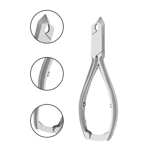 คีมตัดเล็บมืออาชีพ ขนาด 14 ซม. ใบมีด 15 มม. ตัดครึ่งเล็บ คมกริบ สำหรับตัดเล็บเท้าและเล็บมือ ฆ่าเชื้อได้ ผลิตจากสแตนเลส - Product Image 2