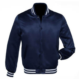 Chaqueta Bomber Varsity de alta calidad, chaqueta de satén de seda para hombre, camuflaje de retazos, estilo callejero, personalizable, venta al por mayor, Invierno ODM - Product Image 3